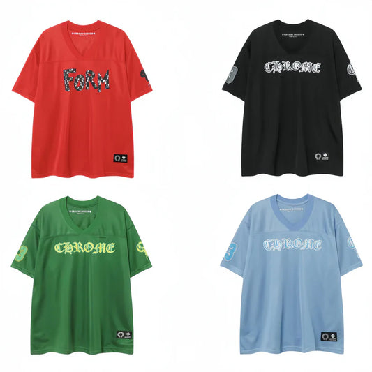 Chrome Hearts New T-shirt and  Shorts Suit 9996