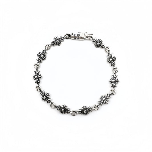 Chrome Hearts Silver Tiny E Bracelet